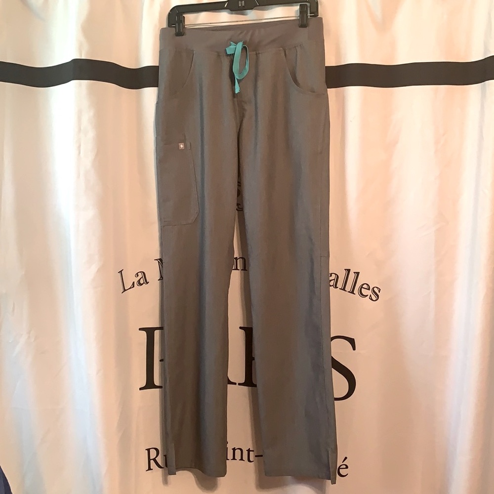 FIGS Charcoal Zamora Scrub Pants Only S/T